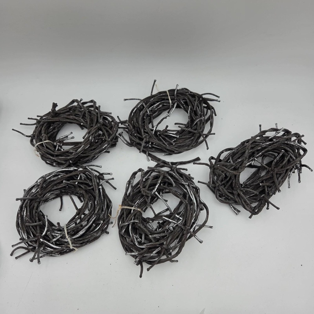 Lot of 5 Vintage Barbered Wire/Swag Halloween Decor 12 ft. long